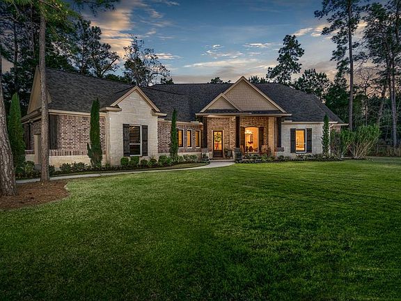 This one acre lot is very private and the home is 2014 recent construction.