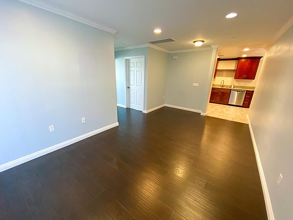 Living room and kitchen