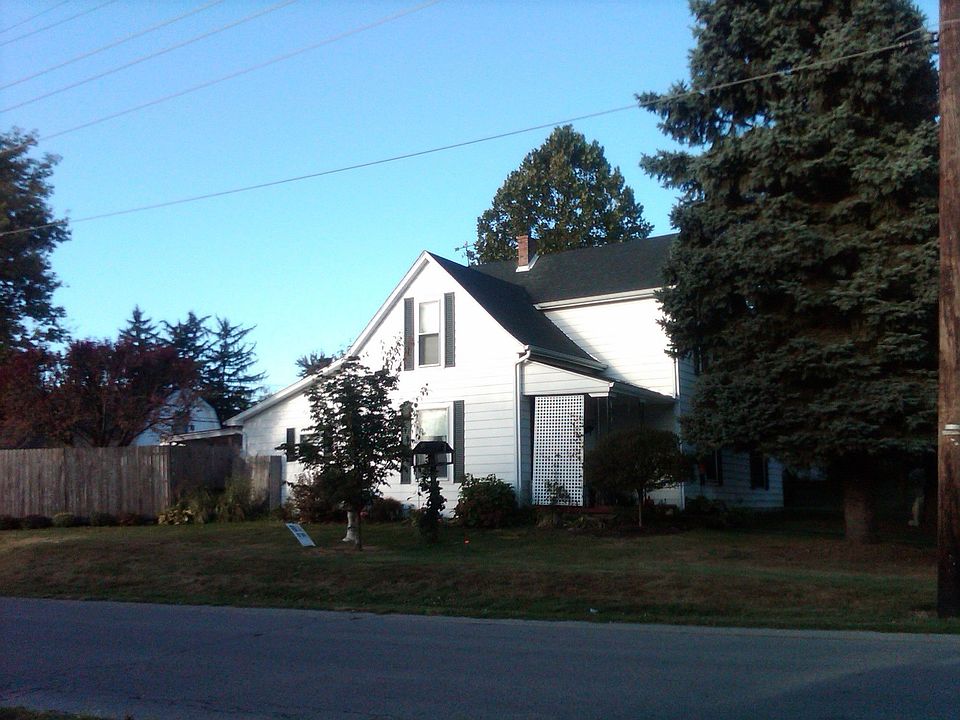 View from side street