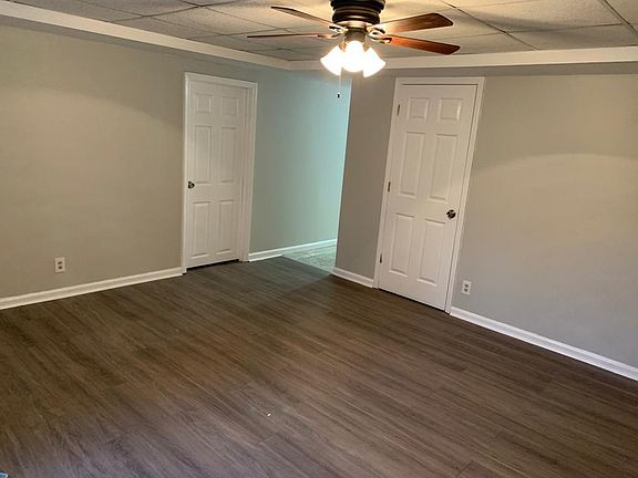 Good sized living room area.