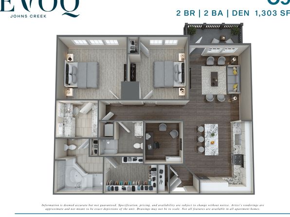 Evoq Johns Creek | 10970 Bell Rd, Duluth, GA