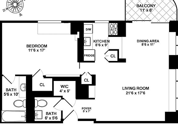 2nd image of 400 E 70th St APT 2901