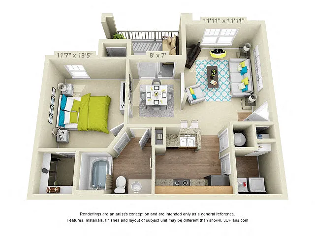 Floor plan The Carlyle