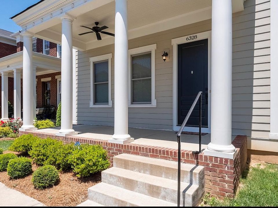 Large inviting front porch