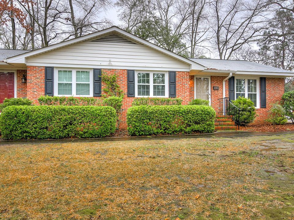 Exterior View of duplex on a quiet street in downtown Aiken