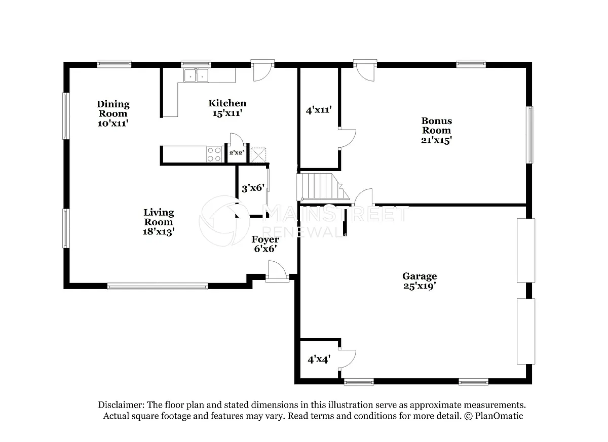Floor Plan - 5563 Primrose Ln