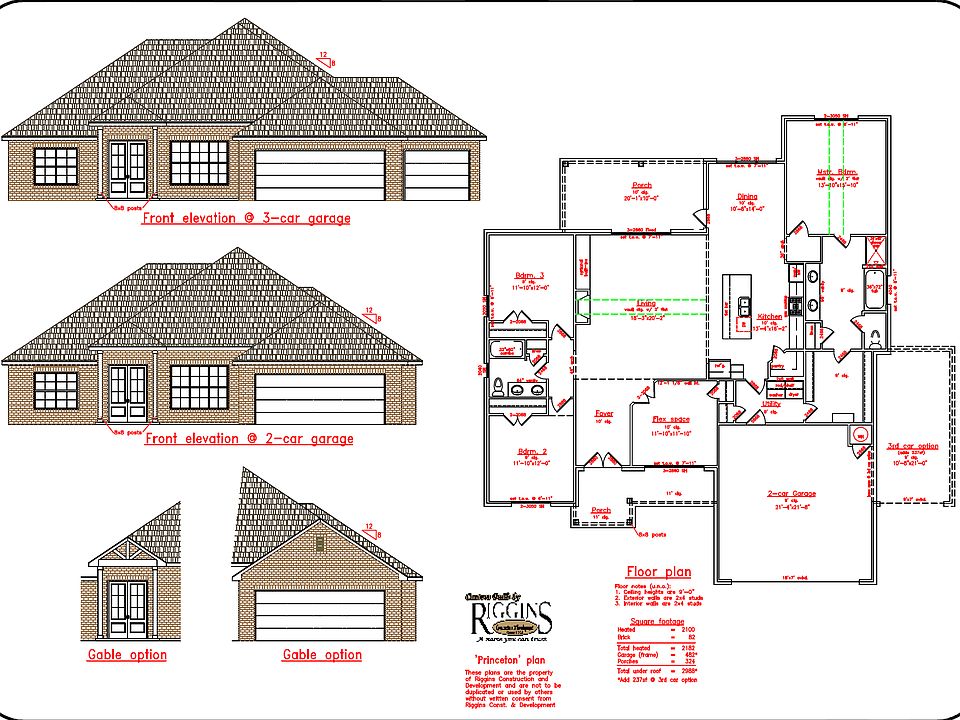 Plan Elevation.