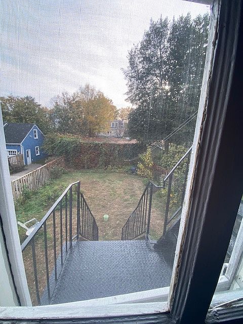 View of Backyard from 25 Murray Ave Unit 2