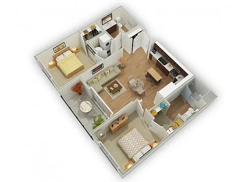 Floor plan B3