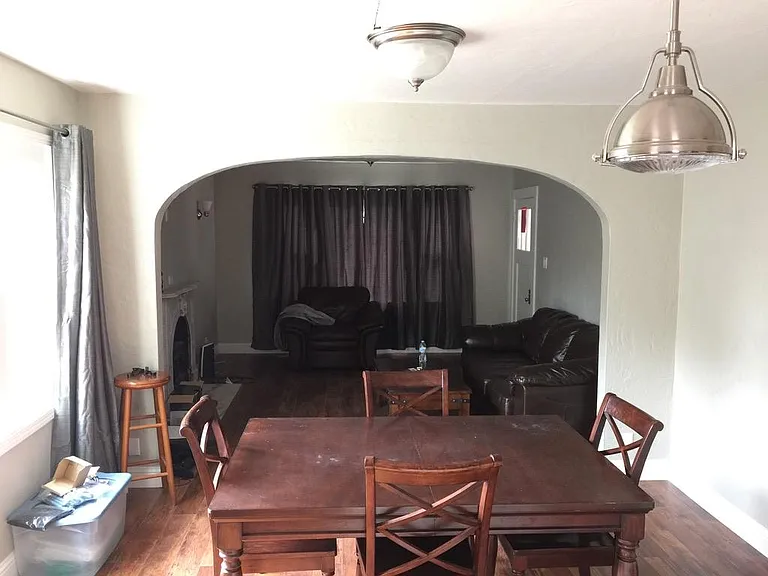 dining looking to living room (furniture will be removed)
