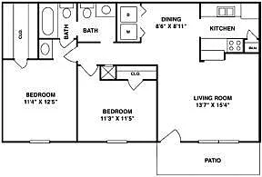 Floor plan E