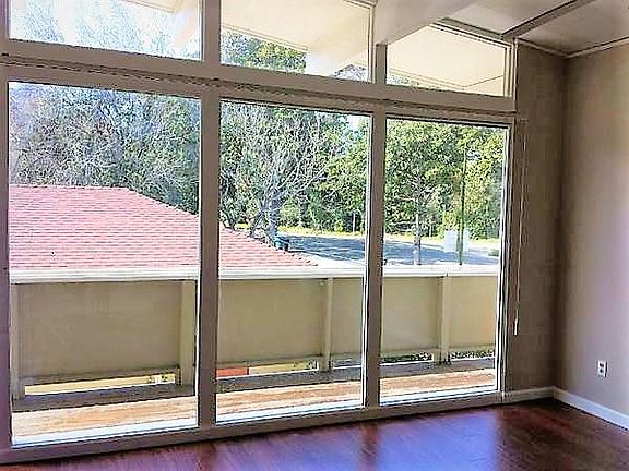 Wall of windows in Living room