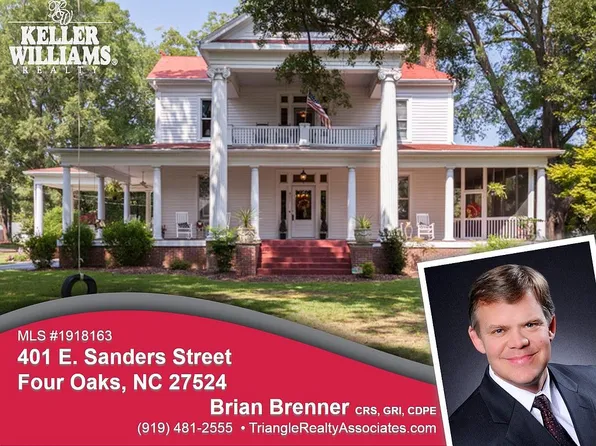 401 E Sanders St, Four Oaks, NC 27524