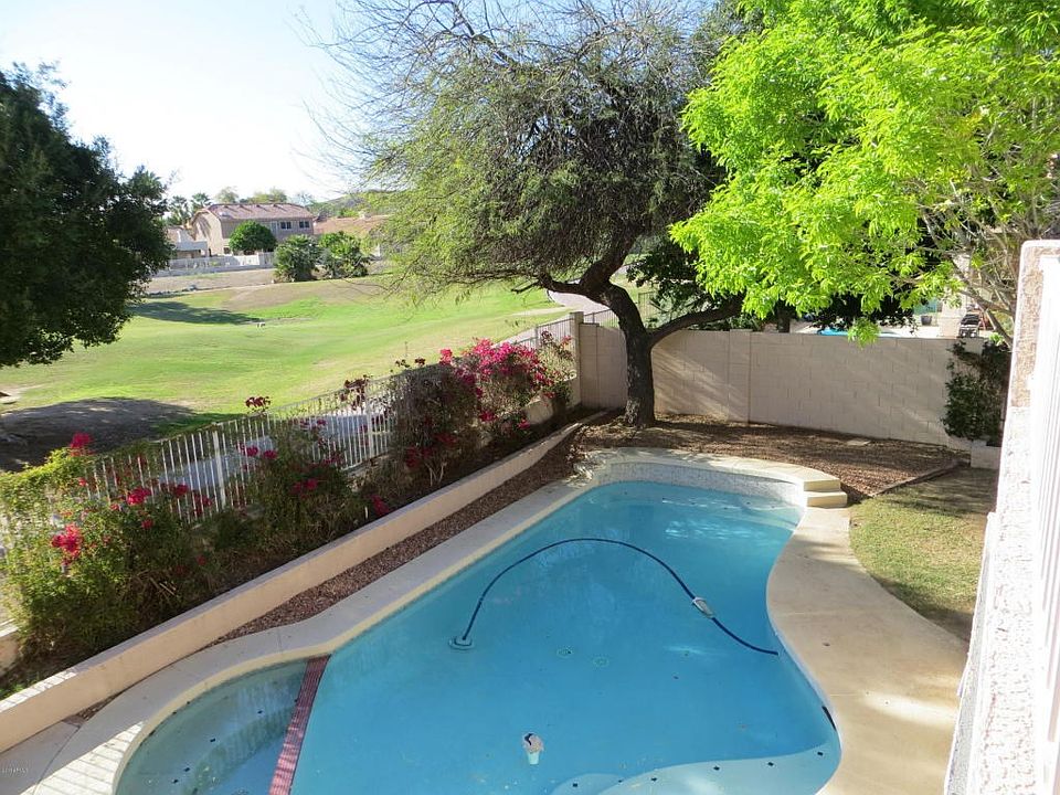 Resort backyard