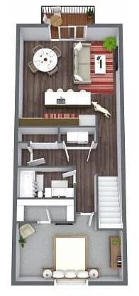 Floor plan Villa