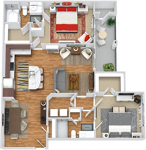 Floor plan The Topaz