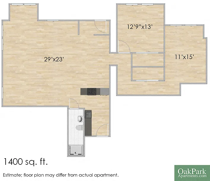 Floor plan 242 Washington G