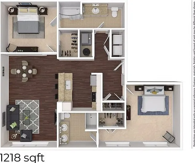 Athens 2BD 2Bath 1218sqft Athens 2BD 2Bath 1218sqft