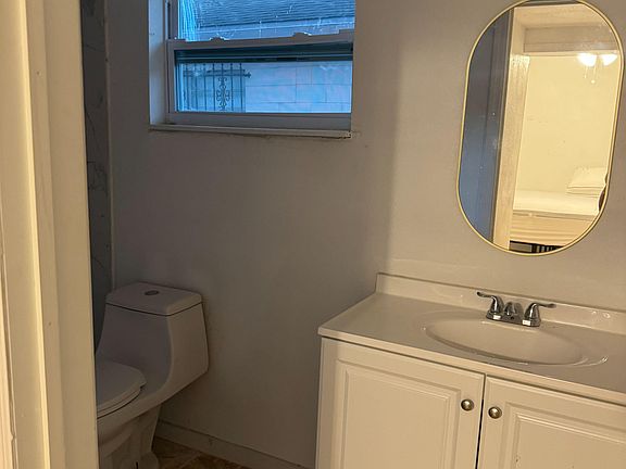 Private bathroom with the window