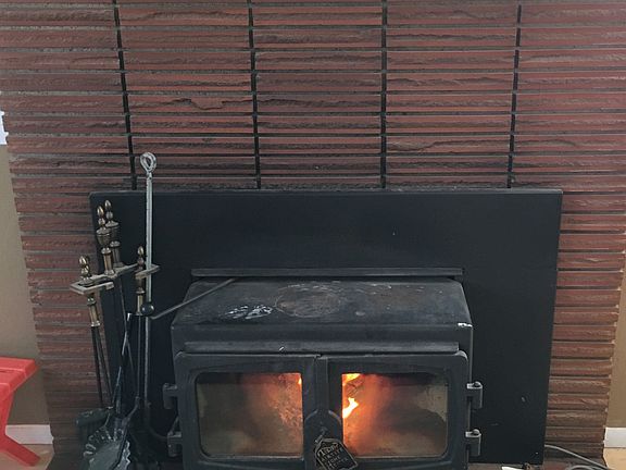 Warm fire place