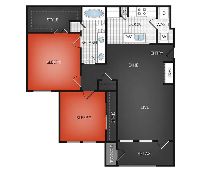 Floor plan The Ridge