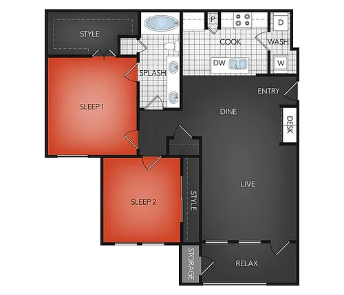 Floor plan The Ridge