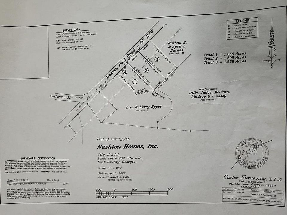 2950 Massee Post Rd, Adel, GA 31620 Zillow