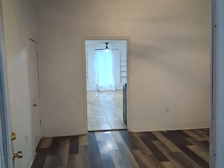 View from mudroom to living room