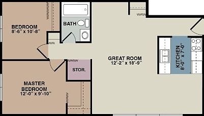 1st image of 100 S Van Buren Ave #104 E
