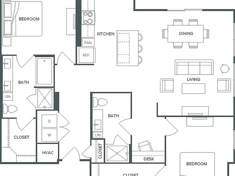 B11: 2bed 2bath B11: 2bed 2bath