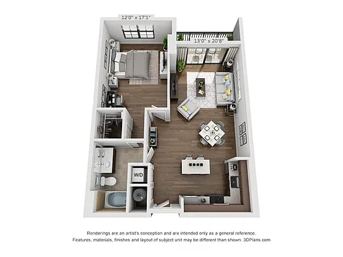 Floor plan A1