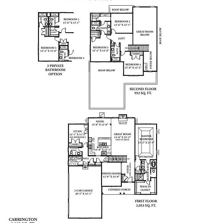 Carrington Plan, Stone Ridge & The Woods of Stone Ridge, Lake Geneva