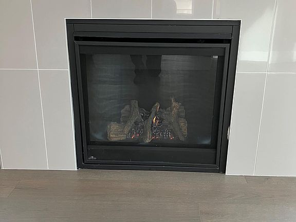 gas fire place