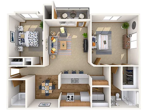 Floor plan Spruce A