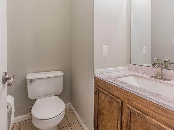 Downstairs powder room