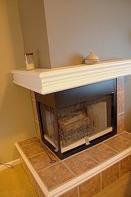 Corner Fireplace