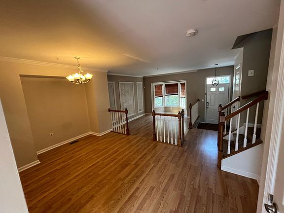 Dining room and sunken living room