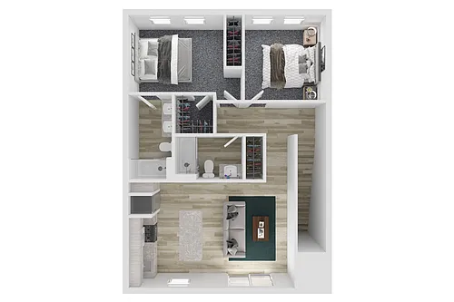 Floor plan Townhome