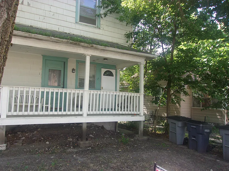 View of Entry door (white door)