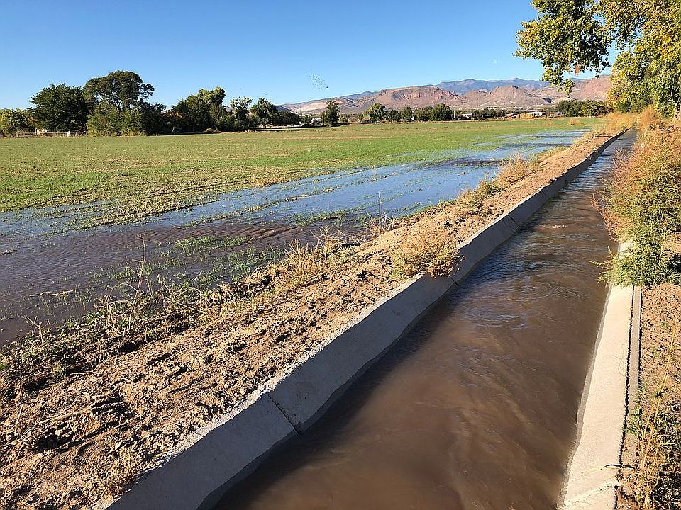 Laser leveled, new ditches