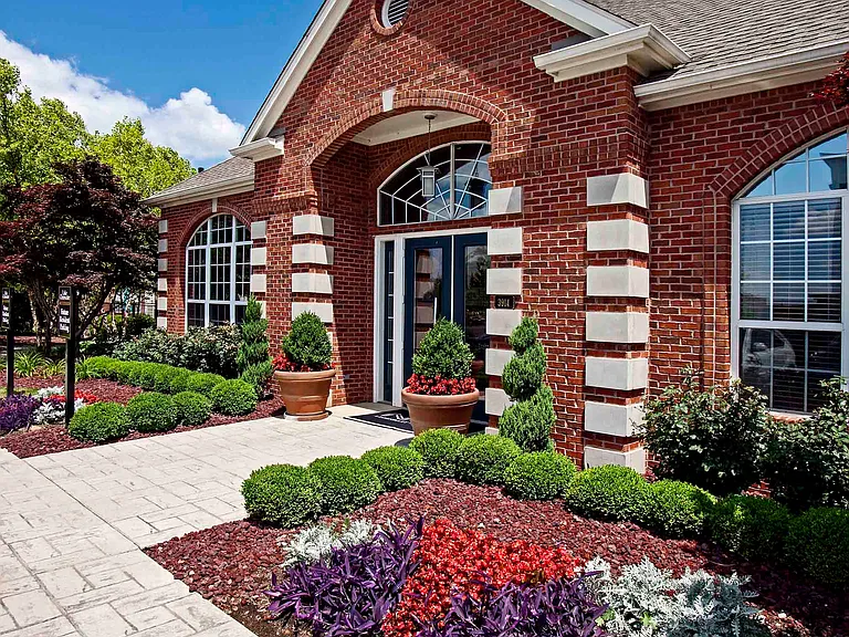 Clubhouse and leasing center entrance