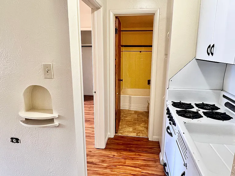 Step into a welcoming kitchen with modern design and warm wooden floors. Step into a welcoming kitchen with modern design and warm wooden floors.