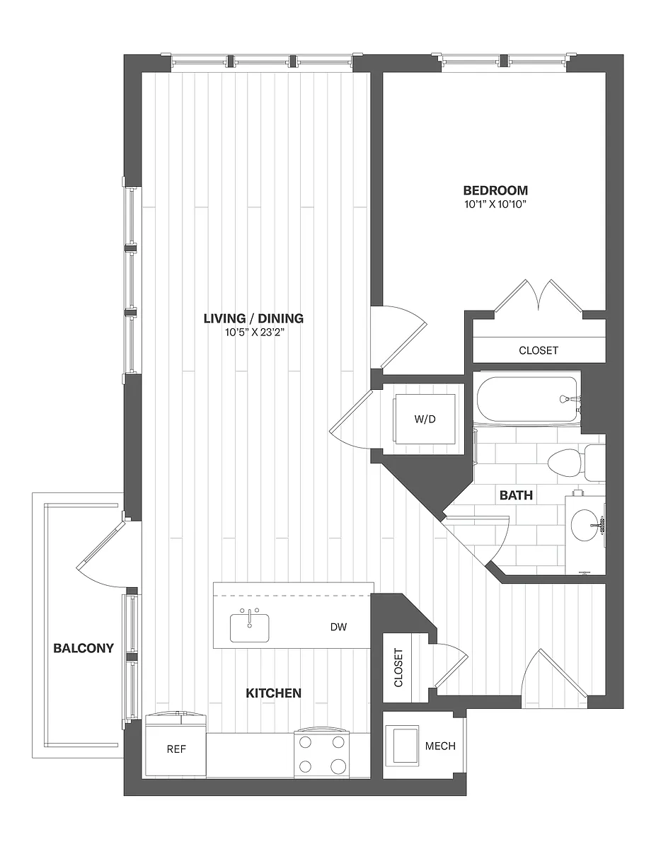 Floor plan 1C2