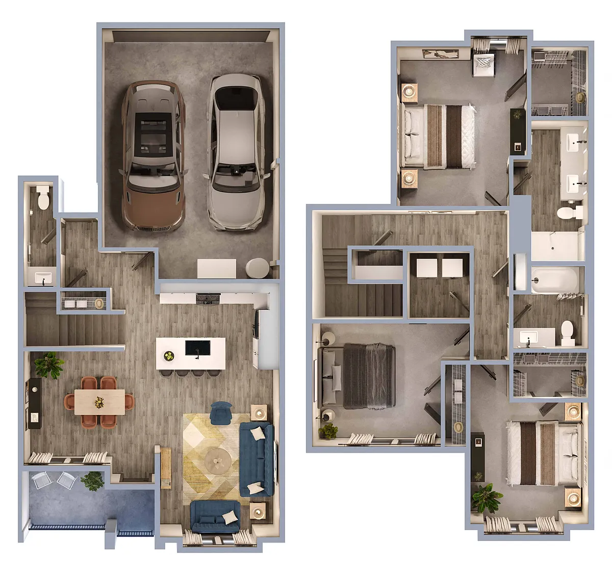 Floor plan TH2