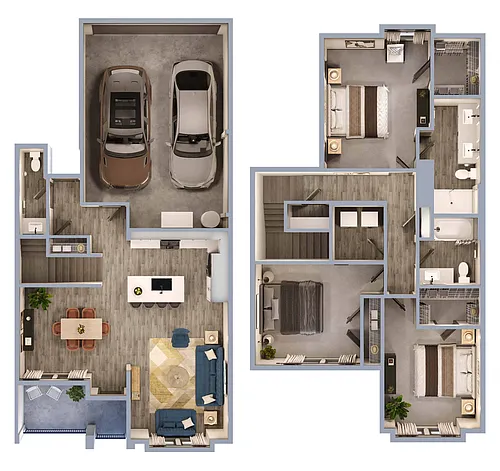 Floor plan TH2