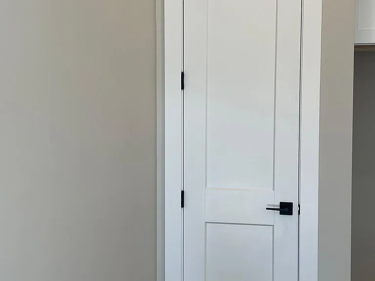 Example of 8 Foot doors with Custom Hardware