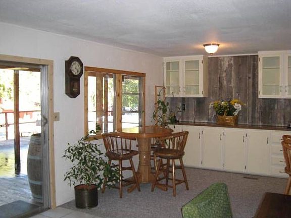 Dining room with built-in