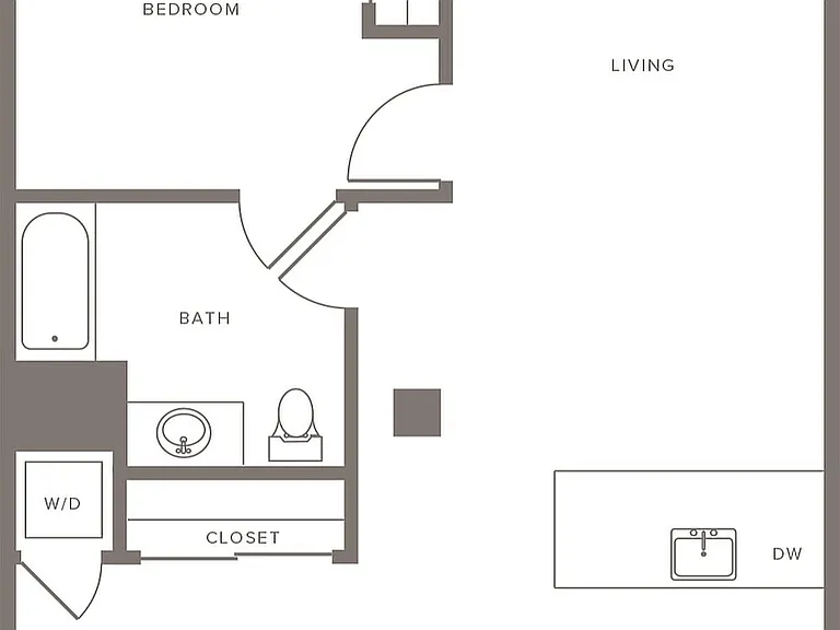 A13 - One Bedroom with Den A13 - One Bedroom with Den