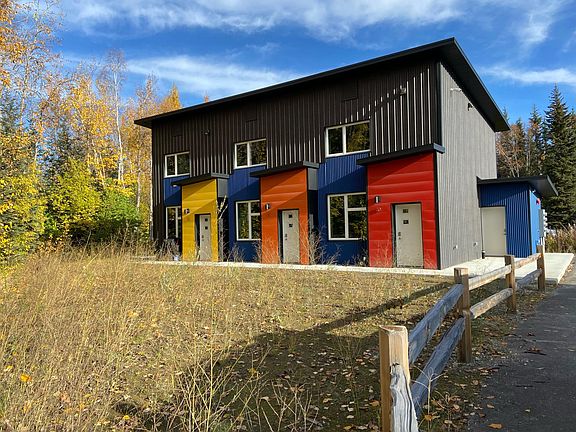 Exterior view of the triplex