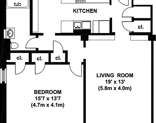 2nd image of 317 W 87th St APT 9B
